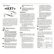 TV 7012J 2.1X Magnifying Glasses for Myopic People (Field of View: 0 to -300 degrees)
