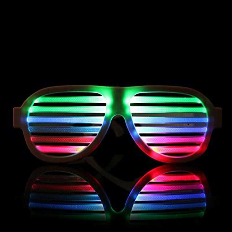 LED-CM03 Tonalità musicali LED Suono e musica Occhiali da festa LED attivi con caricatore USB, LED Party Glasses