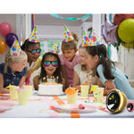 LED-CM03 Tonalità musicali LED Suono e musica Occhiali da festa LED attivi con caricatore USB, LED Party Glasses