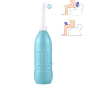 MDT-002 Spruzzatore per lavaggio vaginale da donna per bidet da viaggio portatile da 500 ml, (Orange), (Blue), (Dark Blue)