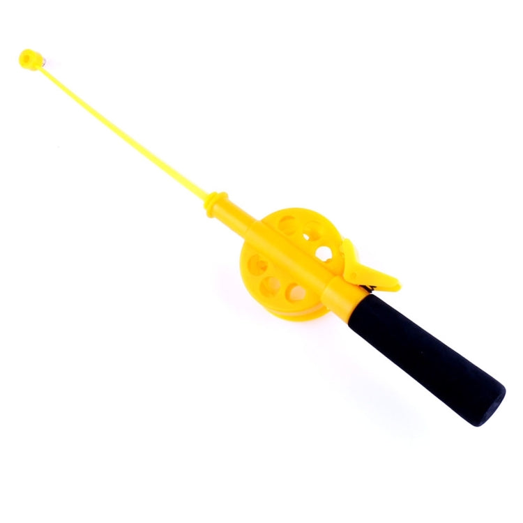 Canna da pesca portatile in plastica 33 cm per pesca sul ghiaccio