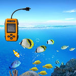 Fish Finder portatile cablato con trasduttore sensore sonar e display LCD, Fish Finder