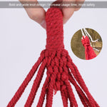 Amaca da spiaggia portatile con amaca in tela per persona singola, resistente al ribaltamento, con bastoncini di legno, dimensioni: 185 x 80 cm, Size: 185 x 80cm, Size: 185 x 80cm(Red)