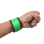 Polsino sportivo a LED luminoso Slap Pat Circle all'aperto, piccolo, dimensioni: 26 * 4 cm, 26x4cm Orange, 26x4cm Pink, 26x4cm Green, 26x4cm Blue, 26x4cm Light Green, 26x4cm Red, 26x4cm White