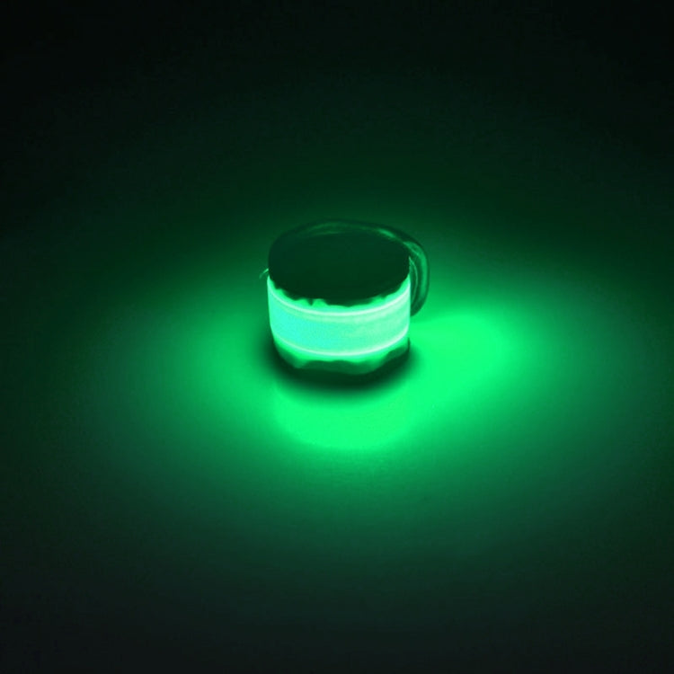 Polsino sportivo a LED luminoso Slap Pat Circle all'aperto, piccolo, dimensioni: 26 * 4 cm, 26x4cm Orange, 26x4cm Pink, 26x4cm Green, 26x4cm Blue, 26x4cm Light Green, 26x4cm Red, 26x4cm White