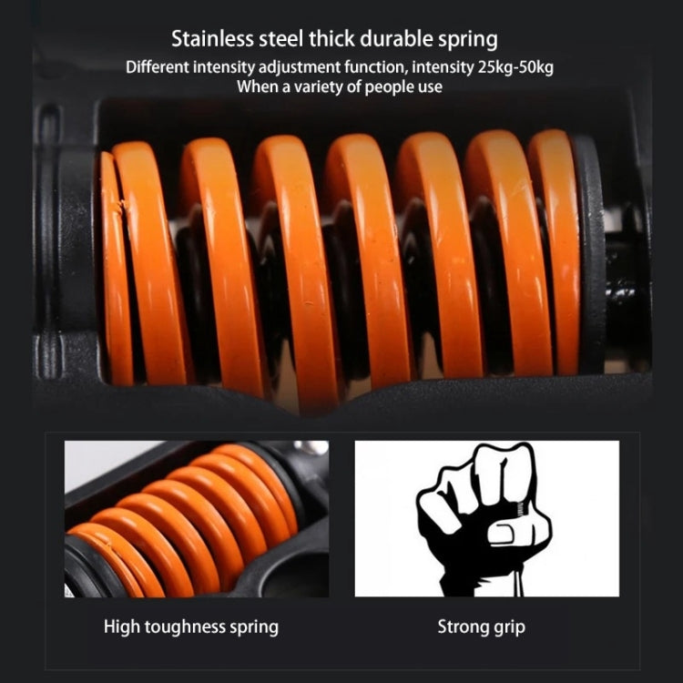 Strumento per l'allenamento della forza del polso della mano con presa di potenza regolabile da 25-50 kg per uomo, 25-50Kg Hand Grips