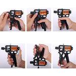 Strumento per l'allenamento della forza del polso della mano con presa di potenza regolabile da 25-50 kg per uomo, 25-50Kg Hand Grips