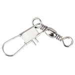 5 connettori da pesca 8# 3,5 cm con canna girevole con anello elastico di sicurezza, 20pcs 8# 3.5cm