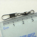 5 connettori da pesca 8# 3,5 cm con canna girevole con anello elastico di sicurezza, 20pcs 8# 3.5cm