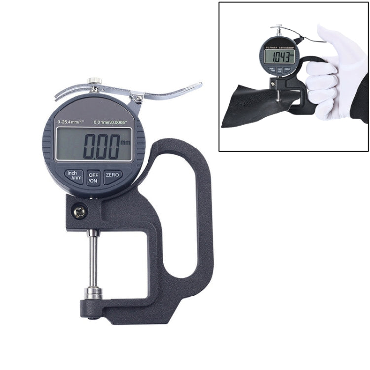 Calibro digitale spessore 0-25 mm con display LCD