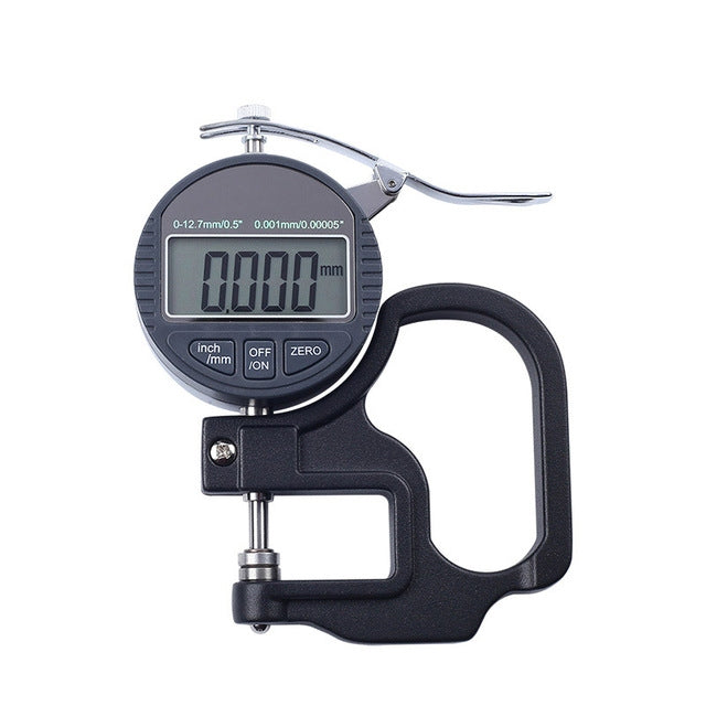 Micrometer Thickness Gauge with Digital Display, Range 0-10mm