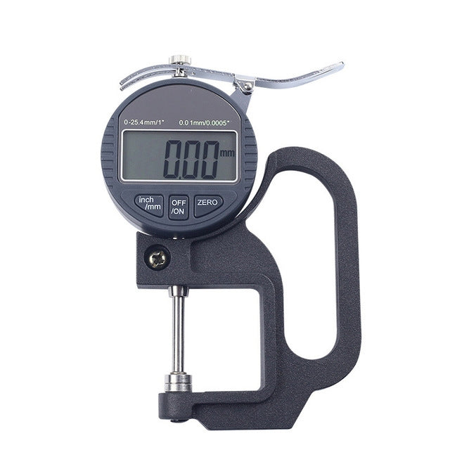 Misuratore spessore digitale con sonda 30 mm 0-25 mm