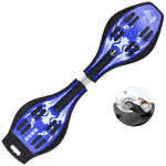 Fashion Vulcan Pattern Skateboard a due ruote Luminoso Flash Wheel Vitality Board, Vulcan Pattern