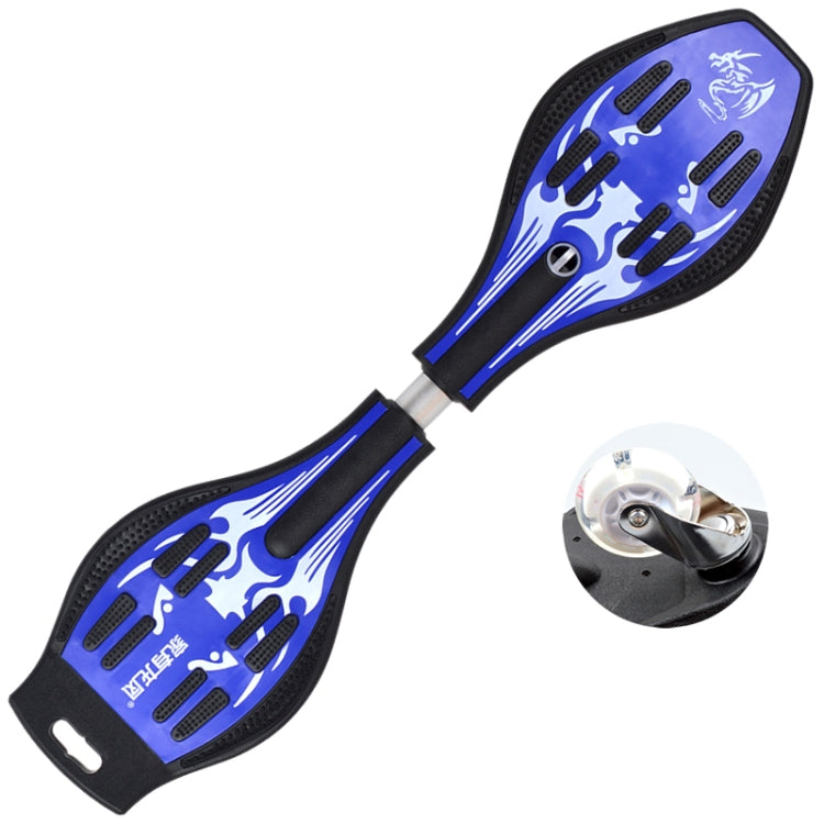 Fashion Vulcan Pattern Skateboard a due ruote Luminoso Flash Wheel Vitality Board, Vulcan Pattern