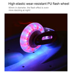 Fashion Vulcan Pattern Skateboard a due ruote Luminoso Flash Wheel Vitality Board, Vulcan Pattern