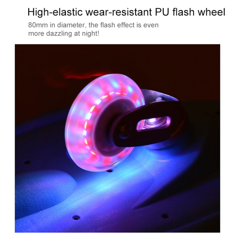 Fashion Vulcan Pattern Skateboard a due ruote Luminoso Flash Wheel Vitality Board, Vulcan Pattern