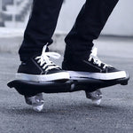 Fashion Vulcan Pattern Skateboard a due ruote Luminoso Flash Wheel Vitality Board, Vulcan Pattern