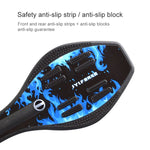 Fashion Vulcan Pattern Skateboard a due ruote Luminoso Flash Wheel Vitality Board, Vulcan Pattern