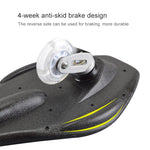 Fashion Vulcan Pattern Skateboard a due ruote Luminoso Flash Wheel Vitality Board, Vulcan Pattern