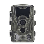 HC801A Telecamera da caccia da caccia di sicurezza per visione notturna IP65 impermeabile da 8 MP, programma Novatek 96650, grandangolo da 120 gradi, angolo di rilevamento PIR da 110 gradi, HC801A