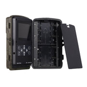 HC801A Telecamera da caccia da caccia di sicurezza per visione notturna IP65 impermeabile da 8 MP, programma Novatek 96650, grandangolo da 120 gradi, angolo di rilevamento PIR da 110 gradi, HC801A