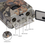 PR-100 1MP IP54 Telecamera da caccia di sicurezza per visione notturna IR impermeabile, programma Sunplus 1628, grandangolo da 120 gradi, angolo di rilevamento PIR da 100 gradi, PR100