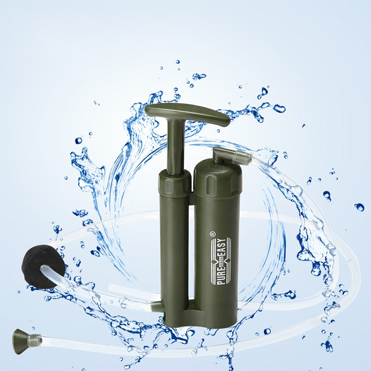 Aotu AT6630 Depuratore d'acqua portatile con filtro per soldato da campo all'aperto
