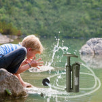 Aotu AT6630 Depuratore d'acqua portatile con filtro per soldato da campo all'aperto