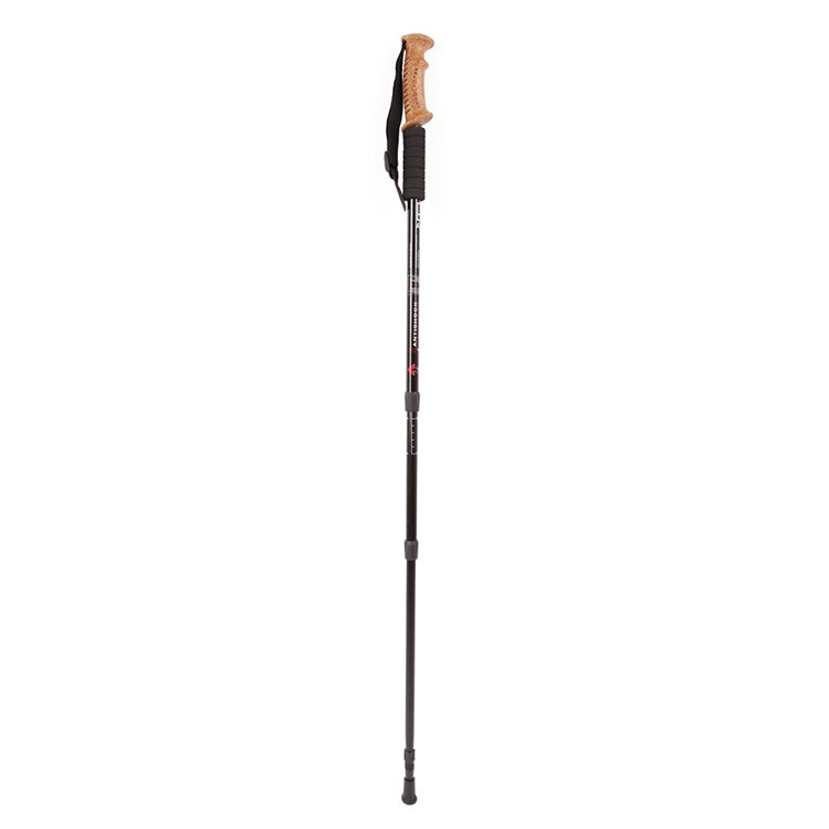 Aotu AT7551 Bastoncini da trekking in sughero da campeggio all'aperto in lega di alluminio da 135 cm, Black#135cm, Blue#135cm, Red#135cm, Silver#135cm