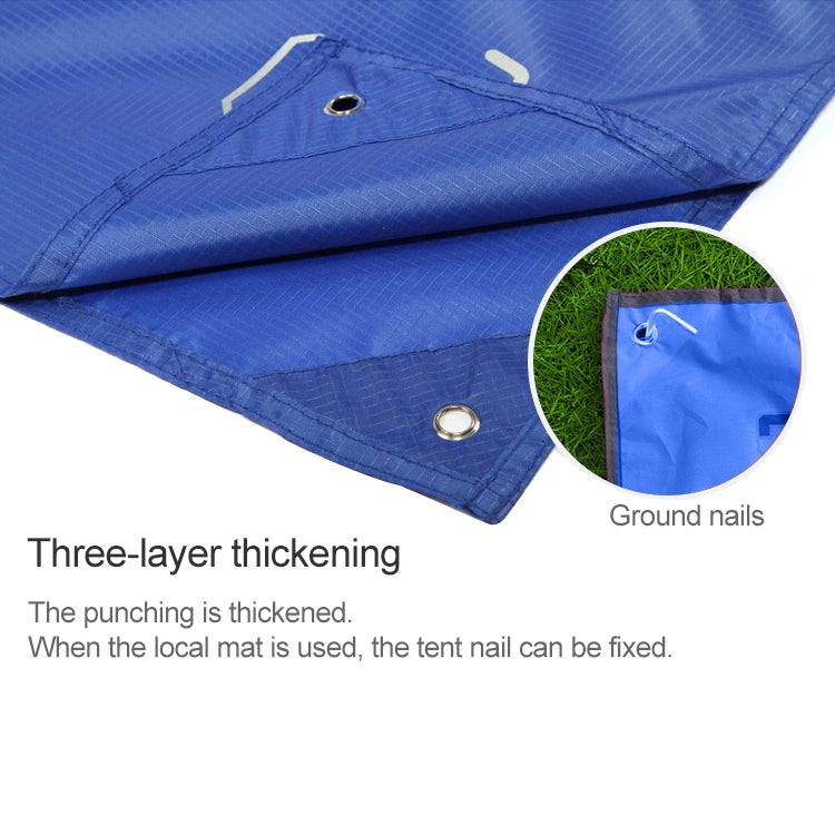 3 in 1 Aotu AT6927 Coperta da picnic impermeabile multifunzionale per campeggio all'aperto, dimensioni: 217x143 cm, 217x143cm (Orange), 217x143cm (Blue)