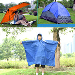 3 in 1 Aotu AT6927 Coperta da picnic impermeabile multifunzionale per campeggio all'aperto, dimensioni: 217x143 cm, 217x143cm (Orange), 217x143cm (Blue)