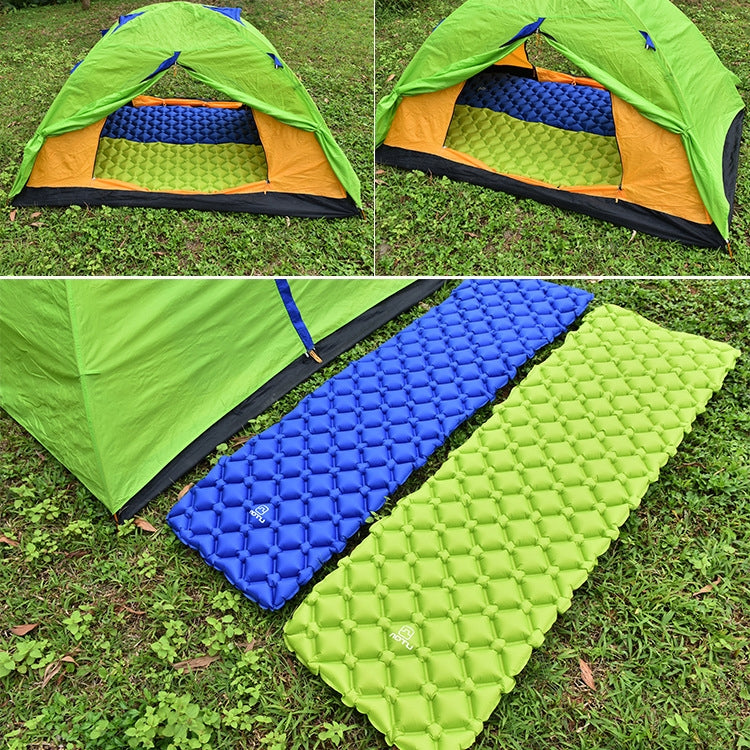 Materasso ad aria in TPU con cuscino gonfiabile da campeggio Aotu AT6241, dimensioni: 190x57x5,5 cm, Size: 190x57x5.5cm (Green), Size: 190x57x5.5cm (Blue)