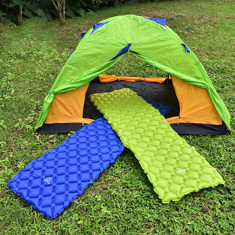 Materasso ad aria in TPU con cuscino gonfiabile da campeggio Aotu AT6241, dimensioni: 190x57x5,5 cm, Size: 190x57x5.5cm (Green), Size: 190x57x5.5cm (Blue)