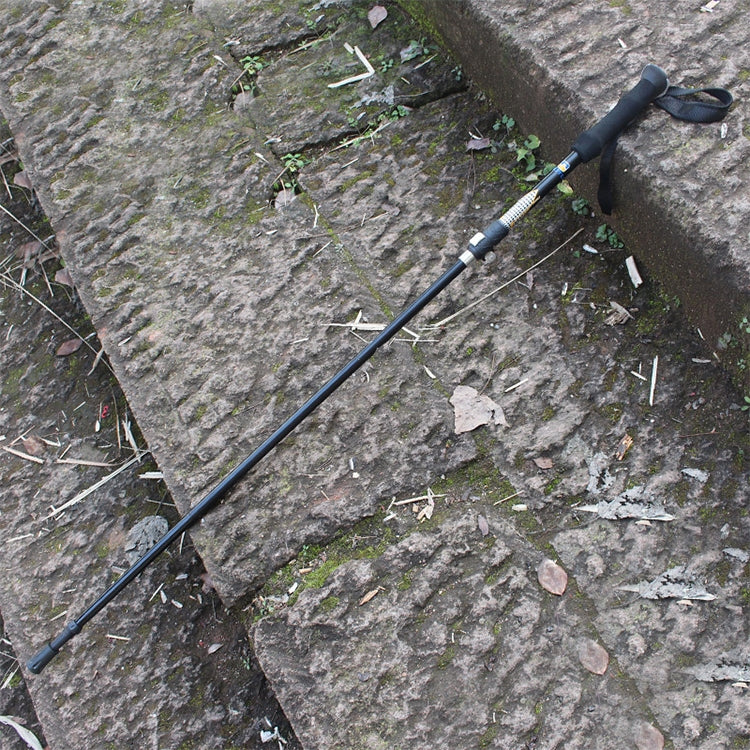 Aotu AT7558 Bastoncini da trekking pieghevoli in sughero da campeggio esterno in lega di alluminio da 125 cm Manico in EVA Alpenstock, AT7558