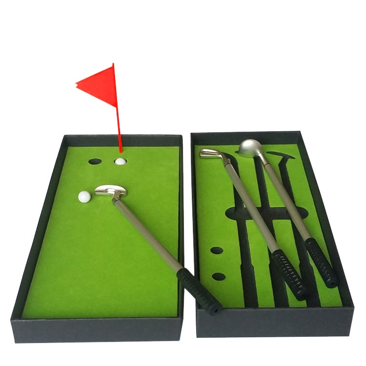Mini tappetino da golf per allenamento con asta di spinta, dimensioni: 24,5x10,5x3,5 cm, Mini Court