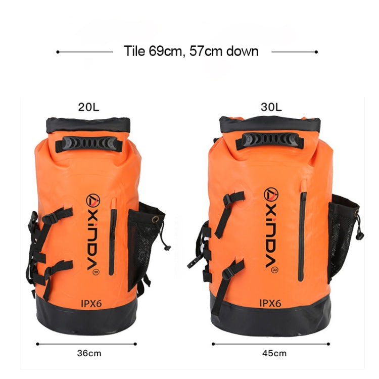 XINDA H-BAG03 Borsa da alpinismo a spalla impermeabile per stoccaggio a monte da 20 litri, 20L