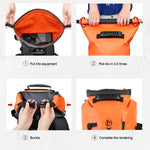 XINDA H-BAG03 Borsa da alpinismo a spalla impermeabile per stoccaggio a monte da 20 litri, 20L