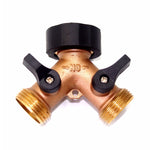 2 connettori shunt per valvola del rubinetto dell'acqua domestica 2 in 1, Water Tap Valve Shunt Connector