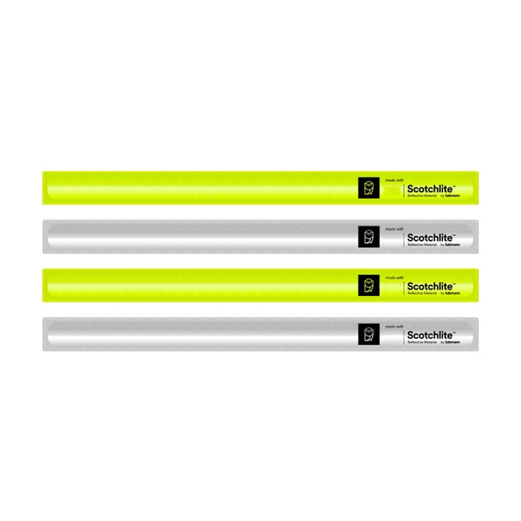 4 pezzi di cinturino da polso riflettente di sicurezza originale Xiaomi Youpin Scotchlite, 4 PCS
