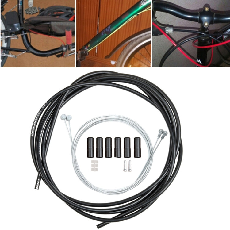 Set di tubi per cavi universali per bicicletta a velocità variabile, Black, Orange, Green, Grey, Blue, Red, White, Yellow