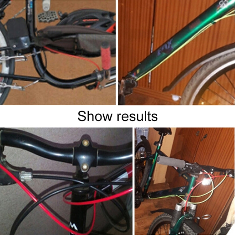 Set di tubi per cavi universali per bicicletta a velocità variabile, Black, Orange, Green, Grey, Blue, Red, White, Yellow