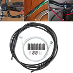 Set universale di tubi per cavi freno per bicicletta, Black, Orange, Green, Grey, Blue, Red, White, Yellow
