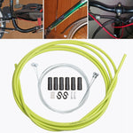 Set universale di tubi per cavi freno per bicicletta, Black, Orange, Green, Grey, Blue, Red, White, Yellow