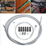 Set universale di tubi per cavi freno per bicicletta, Black, Orange, Green, Grey, Blue, Red, White, Yellow