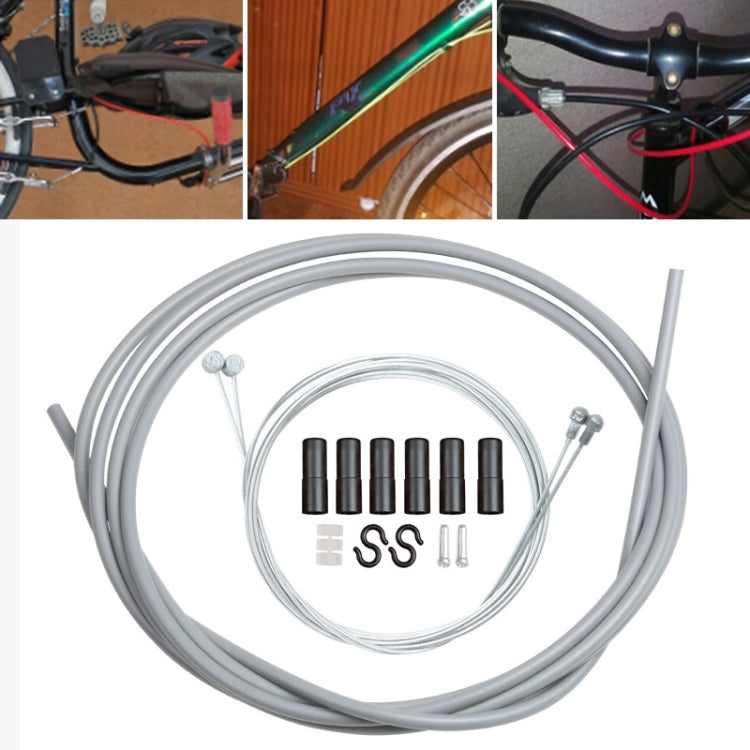 Set universale di tubi per cavi freno per bicicletta, Black, Orange, Green, Grey, Blue, Red, White, Yellow