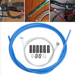 Set universale di tubi per cavi freno per bicicletta, Black, Orange, Green, Grey, Blue, Red, White, Yellow