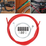 Set universale di tubi per cavi freno per bicicletta, Black, Orange, Green, Grey, Blue, Red, White, Yellow