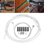 Set universale di tubi per cavi freno per bicicletta, Black, Orange, Green, Grey, Blue, Red, White, Yellow