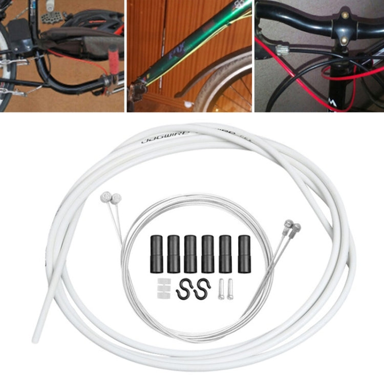 Set universale di tubi per cavi freno per bicicletta, Black, Orange, Green, Grey, Blue, Red, White, Yellow