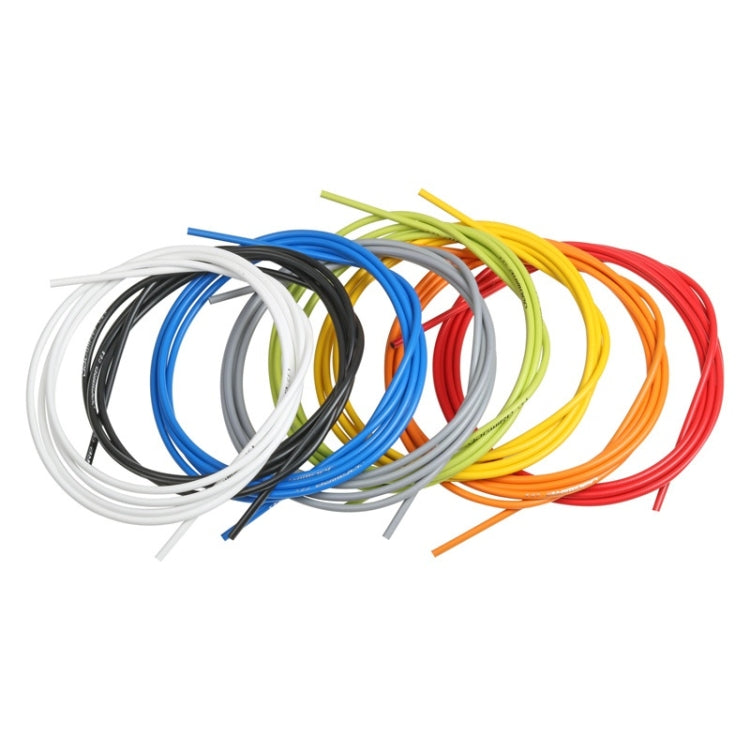 Set universale di tubi per cavi freno per bicicletta, Black, Orange, Green, Grey, Blue, Red, White, Yellow